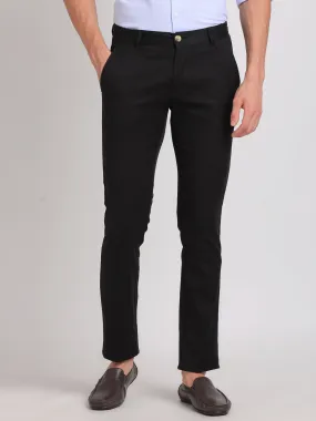 Ankle-Length Cotton Chinos for Men's Casual Cool with Adjustable waist band.