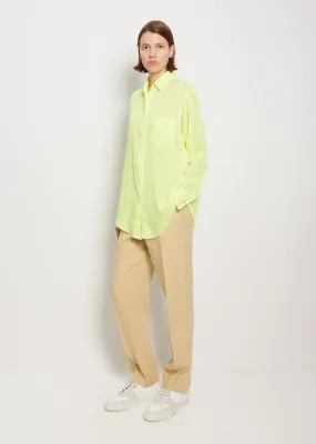 Cotton Silk Voile Shirt