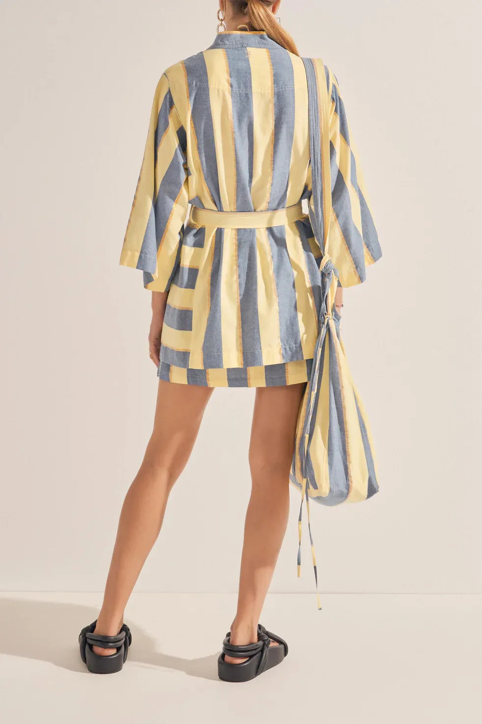 Ilio Nema Ariane Xania Stripe Kimono Robe