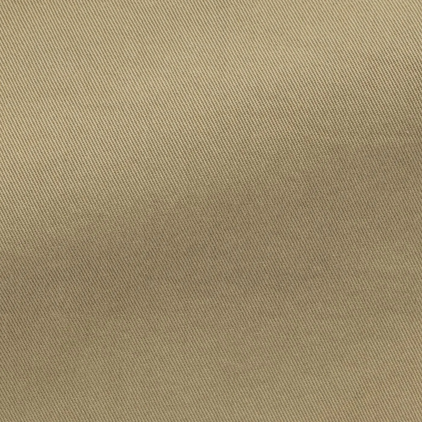 Olimpias Cotton Khaki Garment Dyed Stretch Fine Twill
